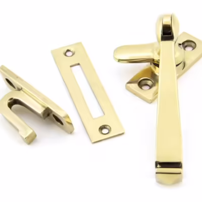 Aged Brass Locking Avon Fastener