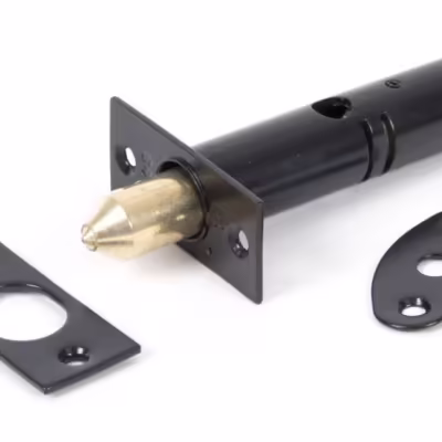 Black Security Door Bolt