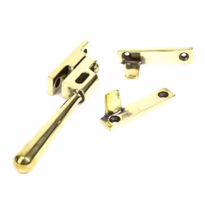 Aged Brass Night-Vent Locking Newbury Fastener - Image 3