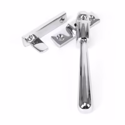 Polished Chrome Night-Vent Locking Newbury Fastener