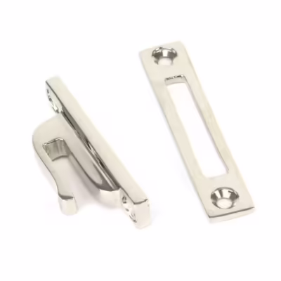 Polished Nickel Locking Newbury Fastener - Image 3