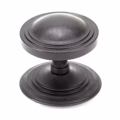 External Beeswax Art Deco Centre Door Knob
