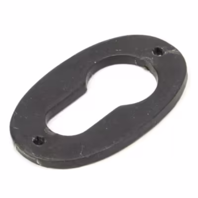External Beeswax Oval Euro Escutcheon