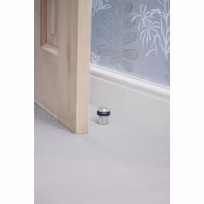 Polished Nickel Floor Mounted Door Stop - Image 4