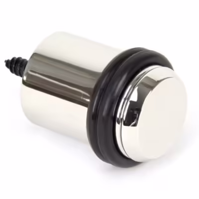Polished Nickel Floor Mounted Door Stop