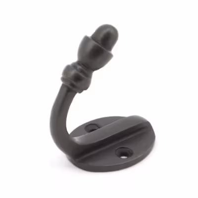 Aged Bronze Coat Hook