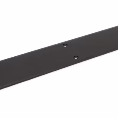 Black 400mm Plain Fingerplate - Image 1