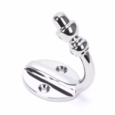 Polished Chrome Coat Hook