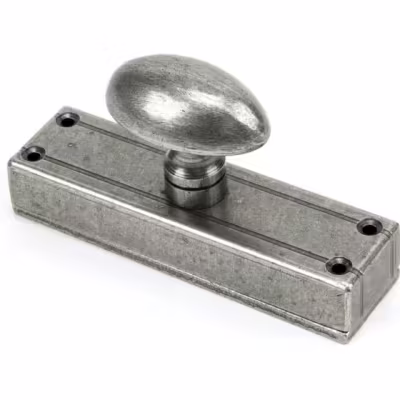 Pewter knob for Cremone Bolt - Image 1