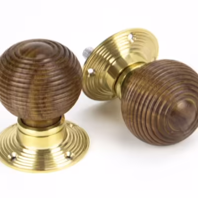 Rosewood and PB Cottage Mortice/Rim Knob Set - Small