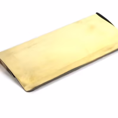 Aged Brass Small Letter Plate Cover