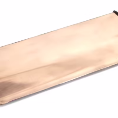 Polished Bronze Small Letter Plate Cover