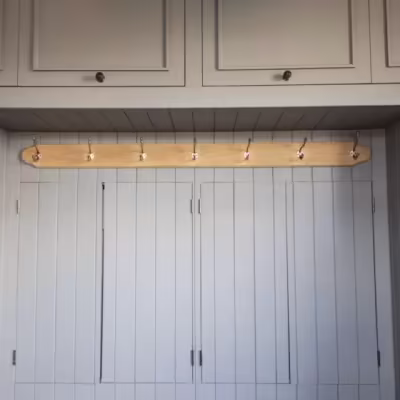 Polished Bronze Hat & Coat Hook - Image 3