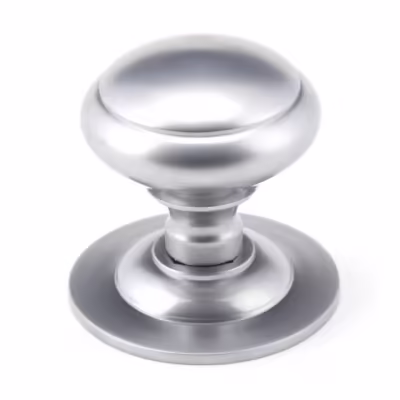 Polished Brass Round Centre Door Knob