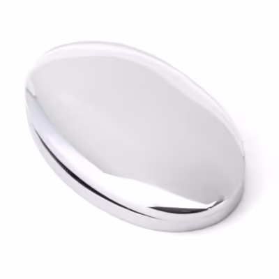 Polished Chrome Oval Escutcheon & Cover
