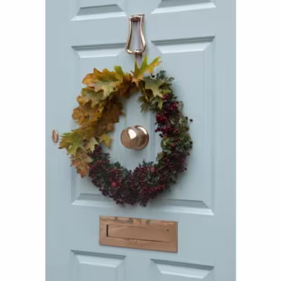 Polished Bronze Oval Escutcheon & Cover - Image 4