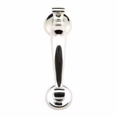 Polished Nickel Doctors Door Knocker - Image 3