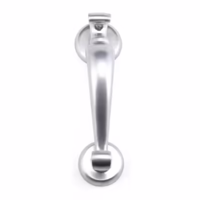 Satin Chrome Doctors Door Knocker - Image 3