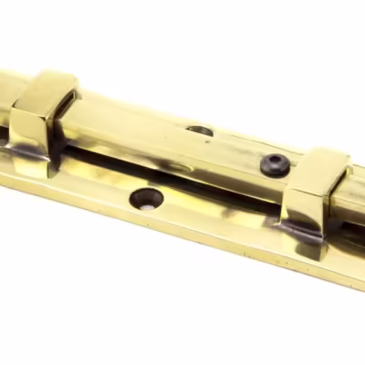 Aged Brass 6" Universal Bolt - Image 3