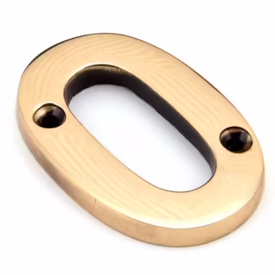 Polished Bronze Numeral 0 - Image 1