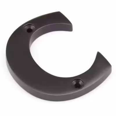 Aged Bronze Letter C