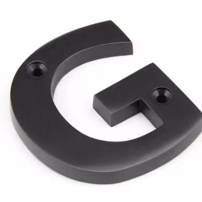 Aged Bronze Letter G