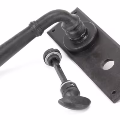 External Beeswax Regency Lever Bathroom Set - Image 3