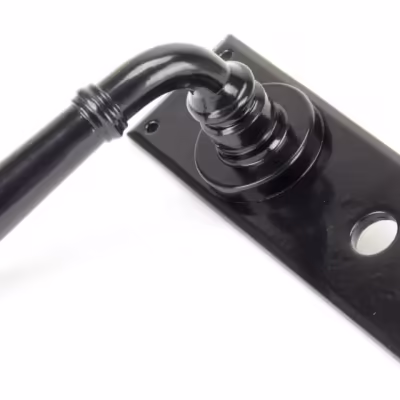 Black Regency Lever Bathroom Set - Image 2