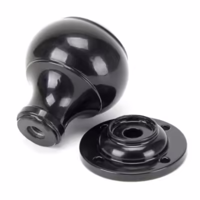 Black Regency Mortice/Rim Knob Set - Image 4