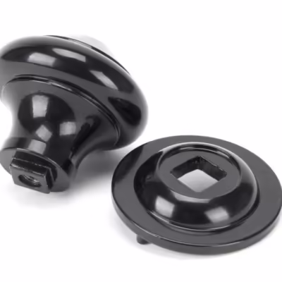 Black Regency Centre Door Knob - Image 3
