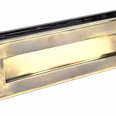 Aged Brass Traditional Letterbox