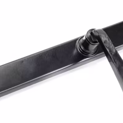 Black Avon Slimline Lever Latch Set - Image 3