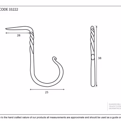 Beeswax Cup Hook - Small - Image 2