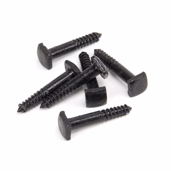 Black Lagg Bolt for Cottage Latch (6)