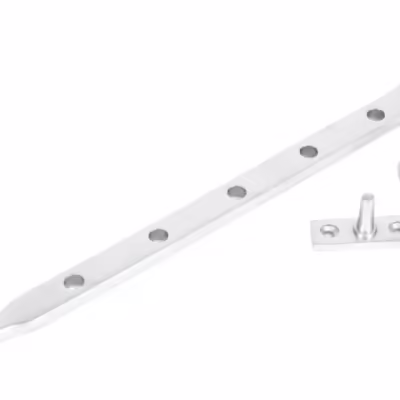Satin Chrome 12" Peardrop Stay
