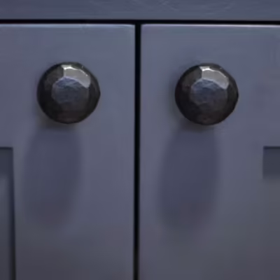 Black Elan Cabinet Knob - Small - Image 4