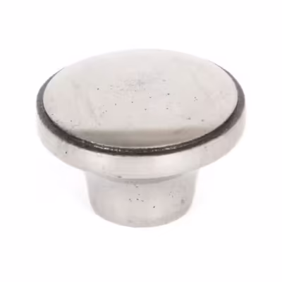 Natural Smooth Ribbed Cabinet Knob