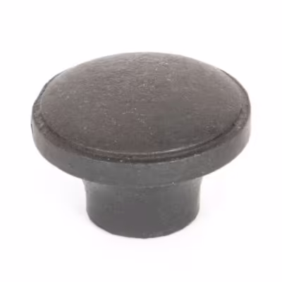 Beeswax Ribbed Cabinet Knob