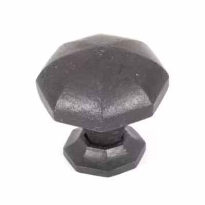 Beeswax Octagonal Cabinet Knob - Large