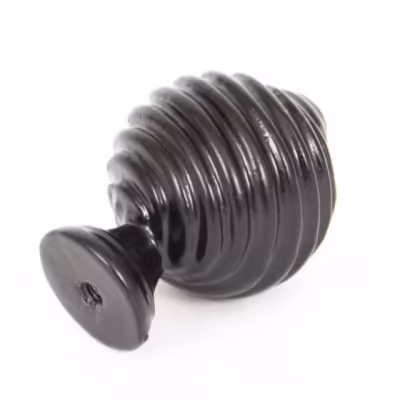 Black Twist Cabinet Knob - Image 3