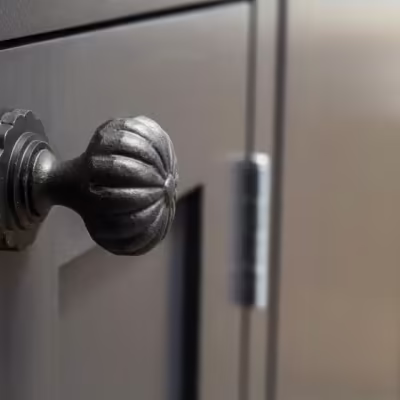 Beeswax Flower Cabinet Knob - Large - Image 4