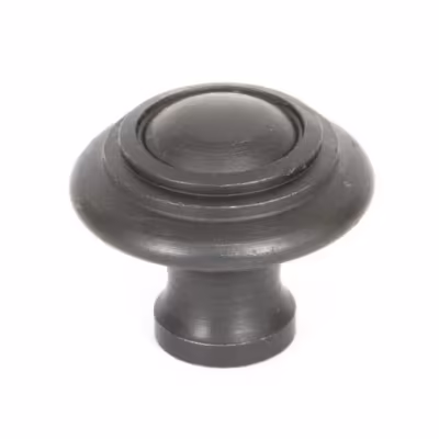 Beeswax Ringed Cabinet Knob - Small