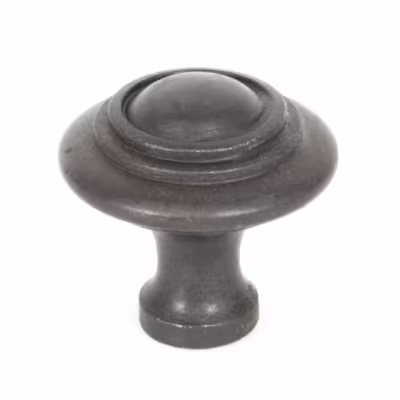 Beeswax Ringed Cabinet Knob - Large