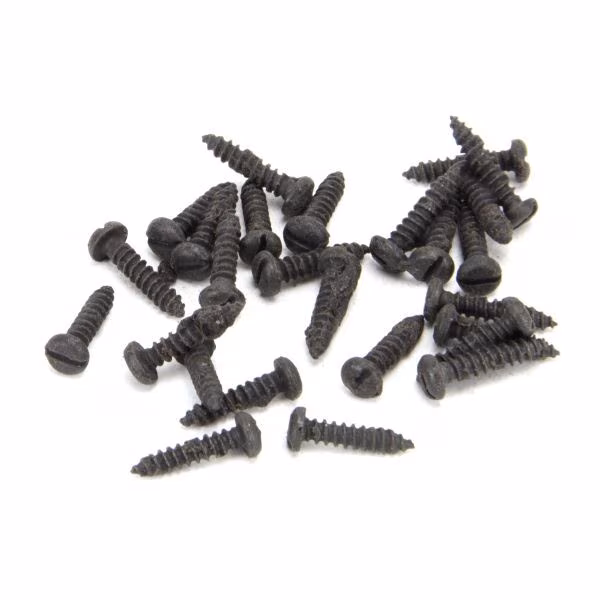 Beeswax 4 x 1/2" Round Head Screws (25)
