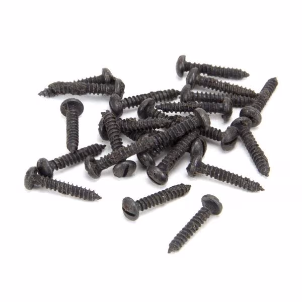 Beeswax 6 x 3/4" Round Head Screws (25)