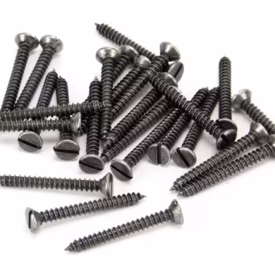Pewter 6 x 1¼" Countersunk Screws (25)