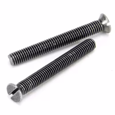 Pewter M5 x 40mm Male Screws (2)