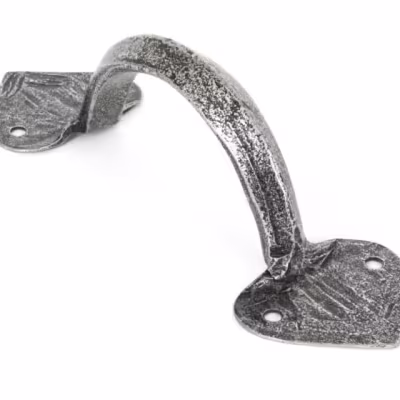 Pewter 6" Gothic D Handle