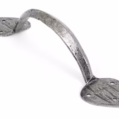 Pewter 8" Gothic D Handle