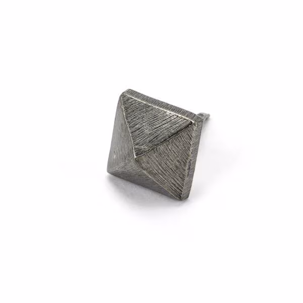Pewter Pyramid Door Stud - Small